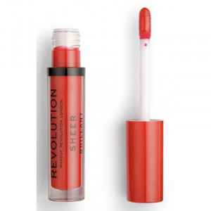 Ruj lichid Makeup Revolution, Sheer Brillant, 3,5 ml