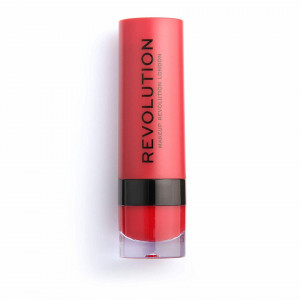Makeup Revolution, REVOLUTION, Vegan, Matte, Cream Lipstick, 132, Cherry, 3 ml
