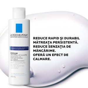 Sampon anti-matreata Kerium, La Roche-Posay, 200 ml