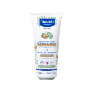 Sampon nutritiv pentru par cret si ondulat Mustela, 200 ml