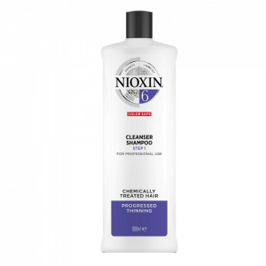 Sampon pentru par tratat chimic Nioxin System 6, 1000 ml
