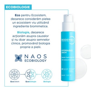 Ser hidratant Hydrabio Bioderma, 40 ml