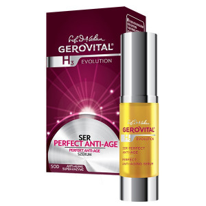 Ser perfect anti-age pentru toate tipurile de ten Gerovital H3 Evolution