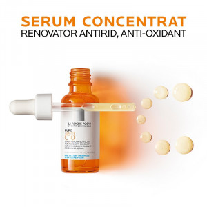Serum antioxidant cu Vitamina C12 Pura La Roche-Posay, 30 ml - Img 3