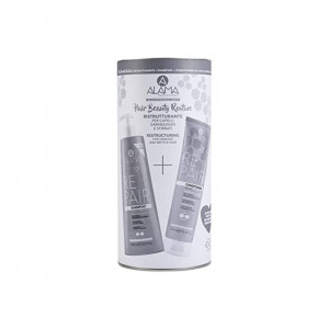 Set cadou ALAMA RESTRUCTURING HAIR BEAUTY ROUTINE Sampon 500ML + Balsam 300ML