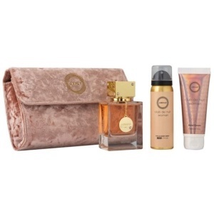 Set cadou Armaf Club de Nuit, Extract de Parfum, Femei, 70 ml Spray de corp 50 ml, Crema de maini 50 ml