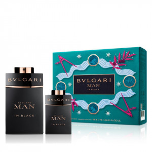 Set Cadou Bvlgari Man In Black 100 ml Apa de Parfum + 15 ml Apa de Parfum