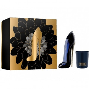 Set Cadou Carolina Herrera Good Girl, Apa de parfum 50 ml + Lumanare parfumata 75g