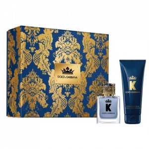 Set apa de Toaleta Dolce & Gabbana K 50 ml, balsam aftershave 75 ml, Barbati