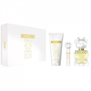 Set Moschino, Toy 2, Femei: Apa de Parfum, 100 ml + Lotiune de corp, 100 ml + Apa de Parfum, 10 ml