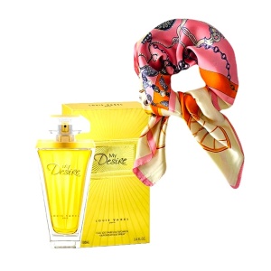 Set cadou Sanelis cu Apa de Parfum Louis Varel My Desire, 100 ml si esarfa
