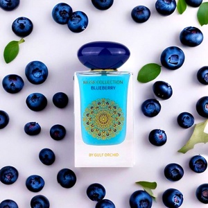 Set cadou Thalina cu Apa de Parfum Gulf Orchid Blueberry, Unisex, 60 ml si esarfa 