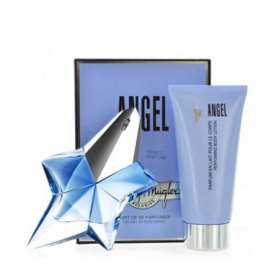 Set Cadou Thierry Mugler Angel: Apa de toaleta + Lapte de corp