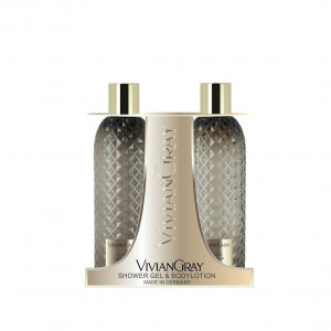 Set cadou Vivian Gray Ylang & Vanilla, Unisex, Gel de dus, 300 ml + Lotiune de corp, 300 ml