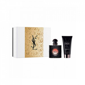 Set apa parfum Black Opium Yves Saint Laurent 30 ml si Lotiune Corp 50 ml