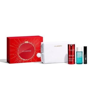 Set Clarins Total Eye Lift Collection – Tratament Contur Ochi + Demachiant Ochi + Mascara Mini + Pouch