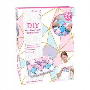Set creativ DIY, creeaza propria poseta