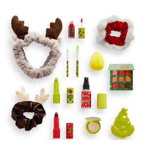 Set de machiaj Makeup Revolution The Grinch Advent Calendar 12 days - Img 3