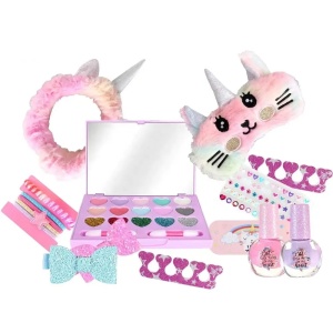 Set de machiaj si accesorii Pretty Animals pentru copii 