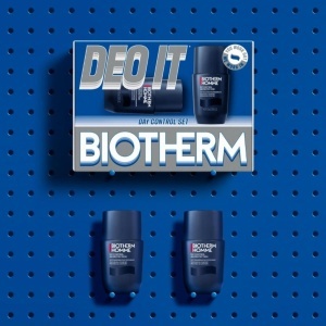 Set deodorant roll-on Biotherm Homme Day Control, 2 x 75 ml