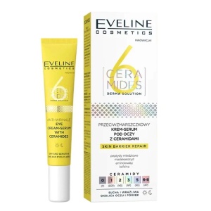 Set Eveline Cosmetics cu Crema de netezire AHA + BHA Korean Rituals 50 ml, Ser anti-imperfectiuni LAB Formula Advanced 30 ml si Crema-ser antirid pentru ochi 6 Ceramide 20 ml