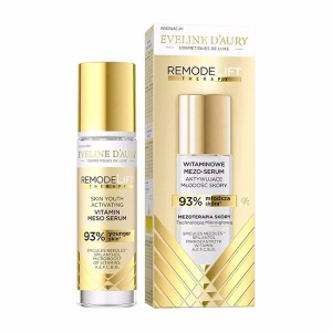Set Eveline D’Aury 70+, Remodelift Therapy, cu Crema de fata 50 ml, Ser vitaminizant 30 ml si Crema pentru ochi si pleoape 20 ml
