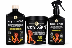 Set Lola Cosmetics Morte Subita pentru Păr Uscat și Deteriorat – Șampon 250 ml + Mască 450 g + Spray Tratament 250 ml
