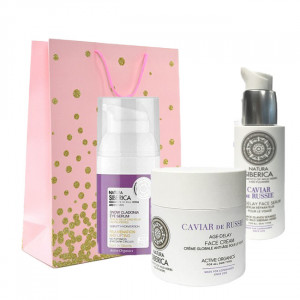 Set Natura Siberica Crema pentru fata Age-Delay 50ml +Ser pentru fata Age-Delay 30ml +Ser pentru ochi Age-Delay 30ml - Img 2