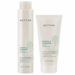 Set pentru volum Kemon Actyva Volume e Corposità, Sampon 250 ml + Balsam 150 ml