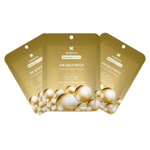 Set Plasturi pentru ochi 24K Gold Beauty Treats, Sesderma 3 buc