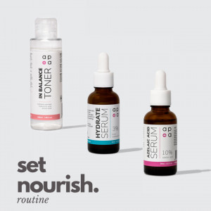 Set Skin Nourishment Routine, Synergy Therm