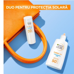 Stick Ambre Solaire cu protecție solară foarte ridicată SPF 50+, Garnier,  9 ml