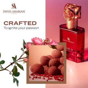 Swiss Arabian Rose 01, Apa de Parfum, Unisex