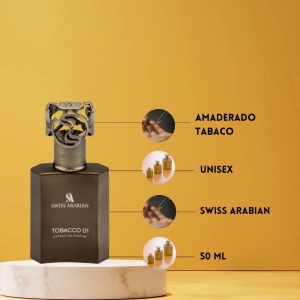 Swiss Arabian Tobacco 01, Extract de Parfum, Unisex
