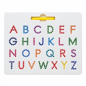 Tablita magnetica educativa First Classroom 2 in 1, litere, cifre, simboluri, marker si burete, multicolor, 3+ ani (Copy 1) - Img 3
