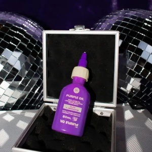 Ulei cu pigment violet pentru par blond Purple, 50 ml, Lola Cosmetics