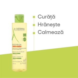 Ulei de dus Exomega Control, 200 ml, A-Derma