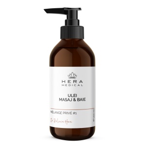 Ulei de masaj si baie BODY & MASSAGE OIL  MÉLANGE PRIVÉ #1, Hera Medical, 200 ml