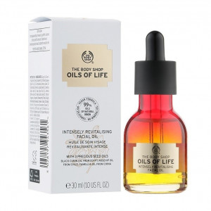 Ulei pentru față intens revitalizant Oils of Life, The Body Shop, 30 ml