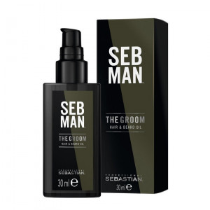 Ulei pentru par si barba Sebastian Professional SebMan The Groom