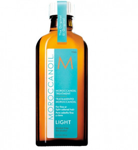 Ulei tratament pentru par fin si deschis la culoare Light Moroccanoil, 200 ml