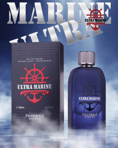 Parfum arabesc Ultra Marine Pendora Scents Paris Corner, Apa de Parfum, Barbati, 100 ml