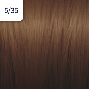 Vopsea de par permanenta Wella Professionals Illumina Color 5/35