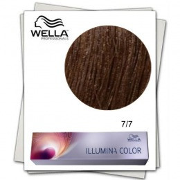 Vopsea de par permanenta Wella Professionals Illumina Color 7/7