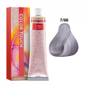 Vopsea de par semipermanenta Wella Professionals Color Touch 7/86