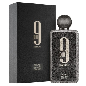 Afnan 9 PM Night Out, Extract de Parfum, Unisex, 100 ml