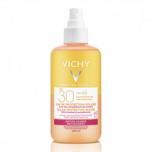 Apa de protectie solara antioxidanta cu SPF 30+ Vichy Capital Soleil