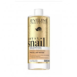 Apa micelară 3 în 1 Royal Snail Eveline Cosmetics, 500 ml