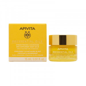 Balsam hranitor de noapte Apivita Beessential Oil, 15 ml - Img 3