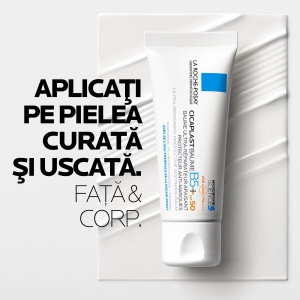 Balsam ultra-reparator, anti-pete pigmentare Cicaplast B5+ SPF50, La Roche-Posay, 40 ml